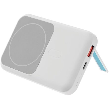 Магнитный беспроводной аккумулятор Top Force, 10 000 мАч, белый Магнитный беспроводной аккумулятор Top Force, 10 000 мАч, белый