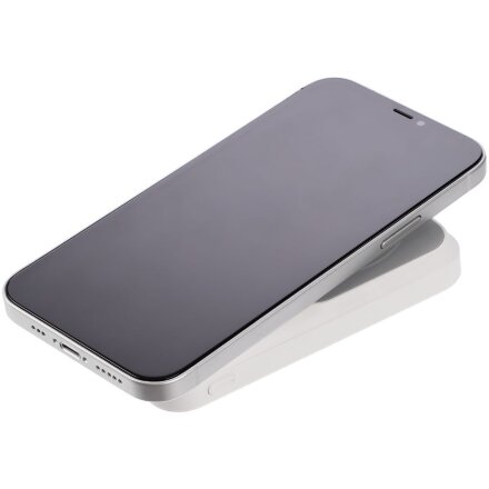 Магнитный беспроводной аккумулятор Top Force, 10 000 мАч, белый Магнитный беспроводной аккумулятор Top Force, 10 000 мАч, белый