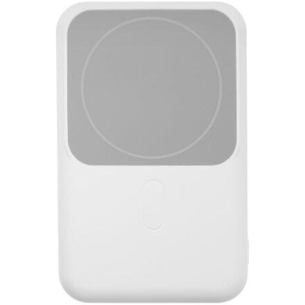 Магнитный беспроводной аккумулятор Top Force, 10 000 мАч, белый Магнитный беспроводной аккумулятор Top Force, 10 000 мАч, белый