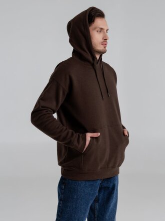 Толстовка с капюшоном Slam 320, темно-коричневая (шоколад) Толстовка с капюшоном Slam 320, темно-коричневая (шоколад)
