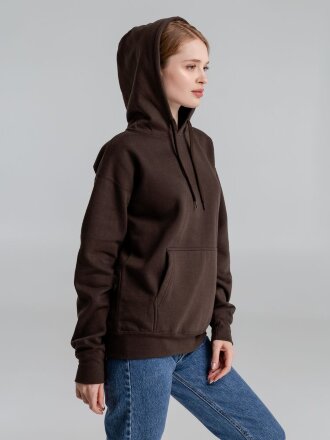 Толстовка с капюшоном Slam 320, темно-коричневая (шоколад) Толстовка с капюшоном Slam 320, темно-коричневая (шоколад)