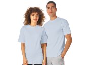 Футболка из френч терри Warsaw унисекс 220гр, небесно-голубой Футболка из френч терри Warsaw унисекс 220гр, небесно-голубой