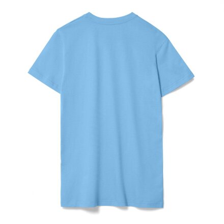 Футболка унисекс T-Bolka 160, голубая Футболка унисекс T-Bolka 160, голубая