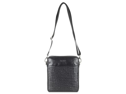 Сумка через плечо Mano Don Luca, натуральная кожа в черном цвете, 23 х 26,5 х 4,5 см Сумка через плечо Mano Don Luca, натуральная кожа в черном цвете, 23 х 26,5 х 4,5 см