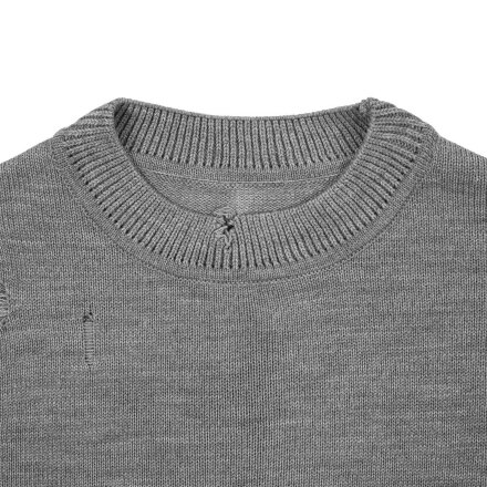 Джемпер оверсайз унисекс Grunge в сумке, серый Джемпер оверсайз унисекс Grunge в сумке, серый