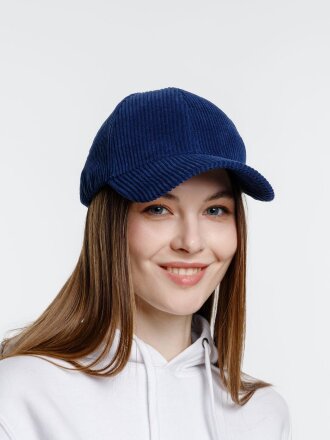 Бейсболка Soft Core, темно-синяя Бейсболка Soft Core, темно-синяя