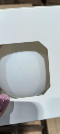 Оформительский шар Finery, 10 см, матовый белый Оформительский шар Finery, 10 см, матовый белый