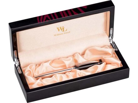 Ручка шариковая William Lloyd, золотистый/черный Ручка шариковая William Lloyd, золотистый/черный