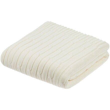 Плед Remit, молочно-белый Плед Remit, молочно-белый