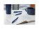 Шариковая ручка Parker IM Monochrome Blue, стержень:M, цвет чернил: blue, в подарочной упаковке. с нанесением логотипа