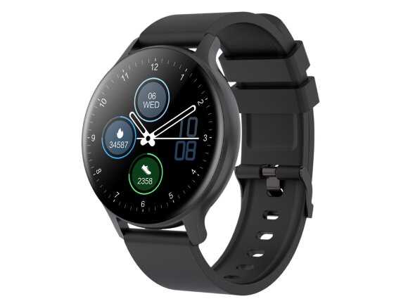Смарт-часы Canyon SW-68  Badian, IP68, черный с нанесением логотипа