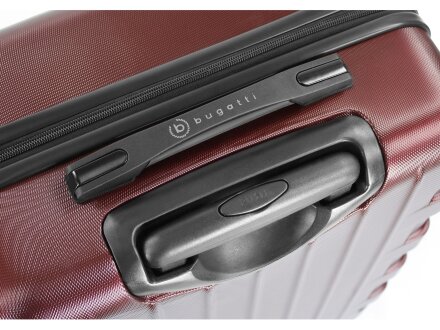 Чемодан BUGATTI Galatea, красный, поликарбонат / АБС-пластик, 36,5х24,5х56 см, 38 л Чемодан BUGATTI Galatea, красный, поликарбонат / АБС-пластик, 36,5х24,5х56 см, 38 л