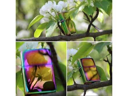 Зажигалка ZIPPO Classic с покрытием Spectrum™, латунь/сталь, разноцветная, глянцевая, 38x13x57 мм Зажигалка ZIPPO Classic с покрытием Spectrum™, латунь/сталь, разноцветная, глянцевая, 38x13x57 мм