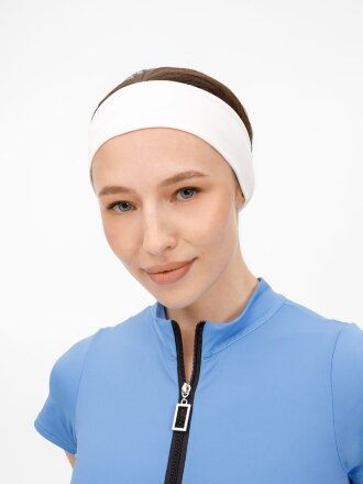 Охлаждающая повязка на голову Cool Head, белая Охлаждающая повязка на голову Cool Head, белая