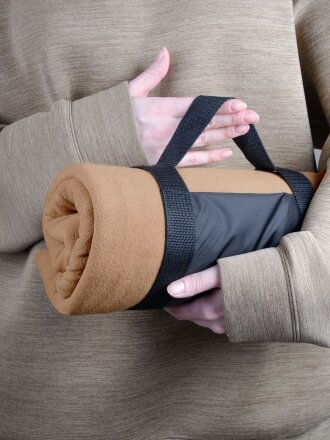 Дорожный плед Voyager, бежевый Дорожный плед Voyager, бежевый