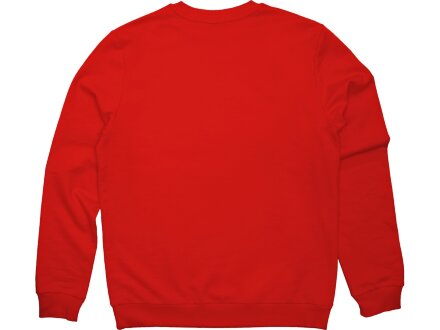 Свитшот Motion унисекс с начесом, красный Свитшот Motion унисекс с начесом, красный