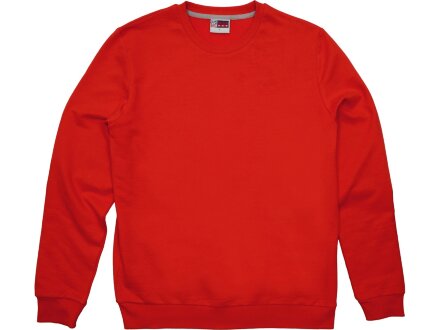 Свитшот Motion унисекс с начесом, красный Свитшот Motion унисекс с начесом, красный
