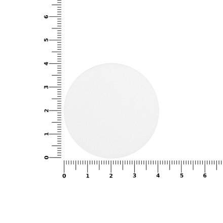 Наклейка тканевая Lunga Round, M, белая Наклейка тканевая Lunga Round, M, белая