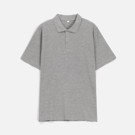 Рубашка поло унисекс Tervise, серый меланж Рубашка поло унисекс Tervise, серый меланж