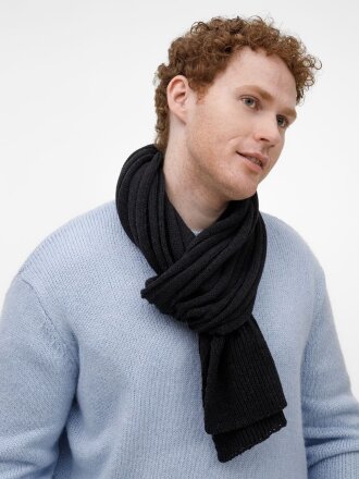 Шарф Bellish, черный Шарф Bellish, черный