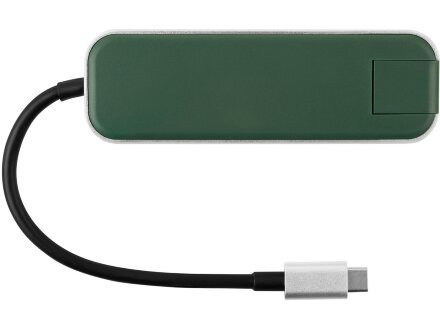 Хаб USB Rombica Type-C Chronos Green Хаб USB Rombica Type-C Chronos Green
