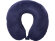 Подушка Basic из микрофибры с эффектом памяти U-shape, синий