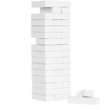 Игра «Деревянная башня Tickler», белая Игра «Деревянная башня Tickler», белая