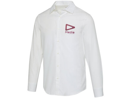 Citrine мужская рубашка из твила - Белый