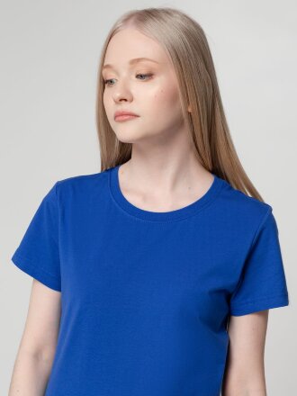 Футболка женская T-bolka Lady, ярко-синяя Футболка женская T-bolka Lady, ярко-синяя