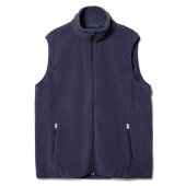 Жилет флисовый унисекс Nesse, темно-синий Жилет флисовый унисекс Nesse, темно-синий
