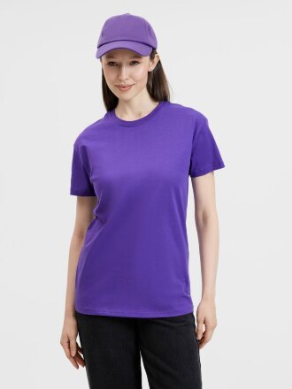 Футболка унисекс T-Bolka 160, фиолетовая