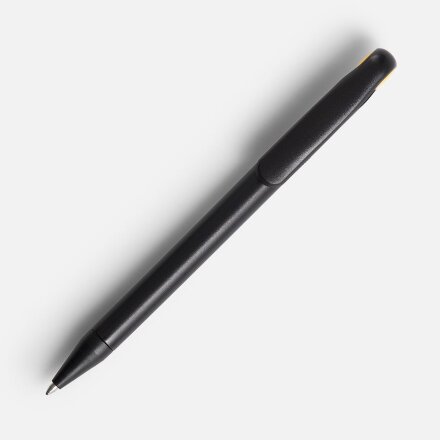 Ручка шариковая Prodir DS1 TMM Dot, черная с желтым