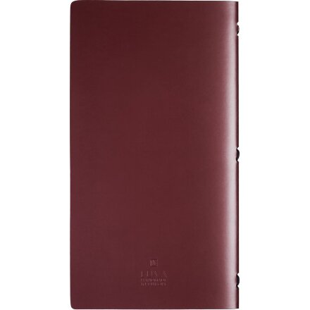 Карта вин Satiness, бордовая Карта вин Satiness, бордовая