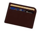 Картхолдер для 3-пластиковых карт Favor, коричневый Картхолдер для 3-пластиковых карт Favor, коричневый