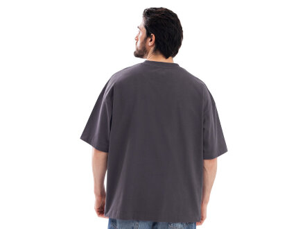 Футболка оверсайз Beta.01 унисекс, темно-серый