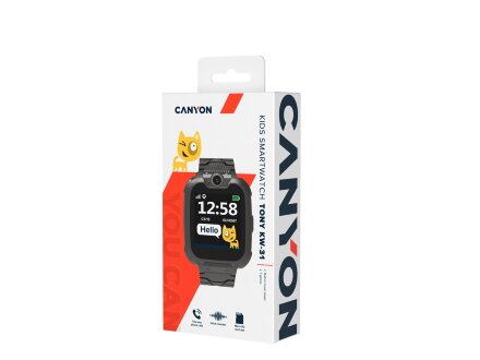 Детские часы Canyon Tony KW-31, черный Детские часы Canyon Tony KW-31, черный