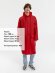 Дождевик RainDrop, красный с нанесением логотипа