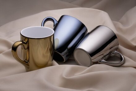 Кружка Lacerta, темно-синий металлик Кружка Lacerta, темно-синий металлик