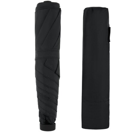 Зонт складной Zero Large, черный Зонт складной Zero Large, черный