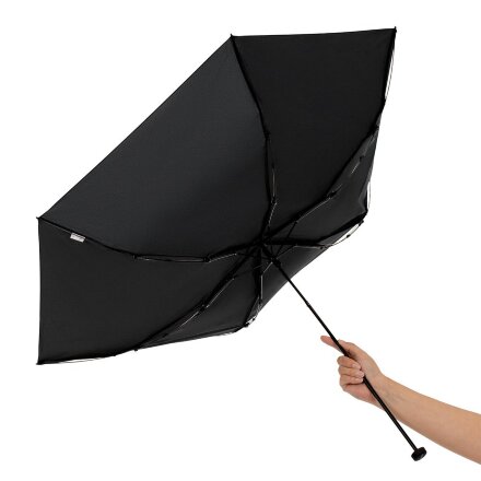 Зонт складной Zero Large, черный Зонт складной Zero Large, черный