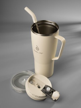 Термостакан Kasumigaoka, белый (молочный) Термостакан Kasumigaoka, белый (молочный)