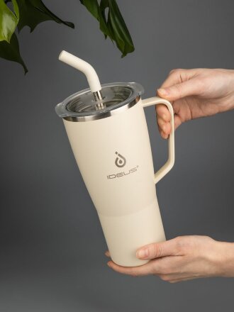 Термостакан Kasumigaoka, белый (молочный) Термостакан Kasumigaoka, белый (молочный)