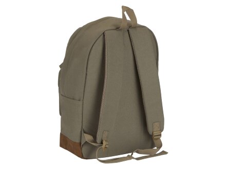 Рюкзак Shammy с эко-замшей для ноутбука 15, бежевый Рюкзак Shammy с эко-замшей для ноутбука 15, бежевый