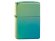 Зажигалка ZIPPO Classic с покрытием High Polish Teal, латунь/сталь, зелёная, глянцевая, 38x13x57 мм