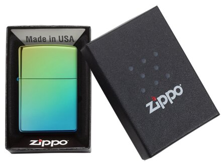 Зажигалка ZIPPO Classic с покрытием High Polish Teal, латунь/сталь, зелёная, глянцевая, 38x13x57 мм Зажигалка ZIPPO Classic с покрытием High Polish Teal, латунь/сталь, зелёная, глянцевая, 38x13x57 мм