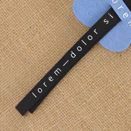 Стропа текстильная Fune 10 S, черная, 50 см