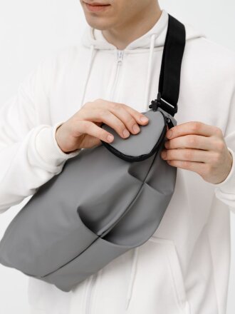 Сумка через плечо Altro, серая Сумка через плечо Altro, серая