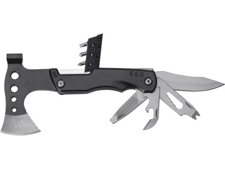 Топор-мультитул 7-в-1 Stalk, черный (Р)