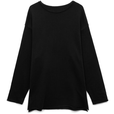 Лонгслив унисекс Siluetti Fuori, черный Лонгслив унисекс Siluetti Fuori, черный