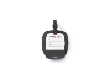 Бирка для багажа SWISSGEAR, ПВХ, 10,5 x 0,4 x 10,5 см, черный Бирка для багажа SWISSGEAR, ПВХ, 10,5 x 0,4 x 10,5 см, черный